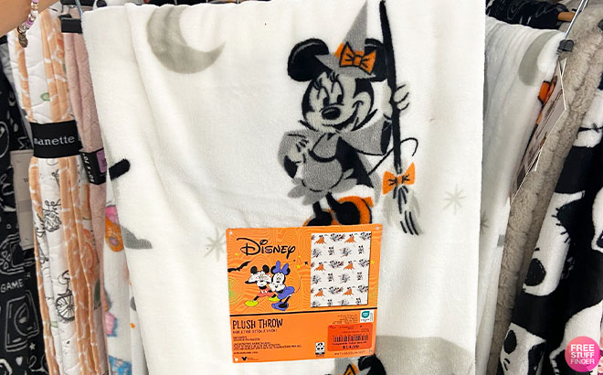 Disney Minnie Mouse Plush Throw