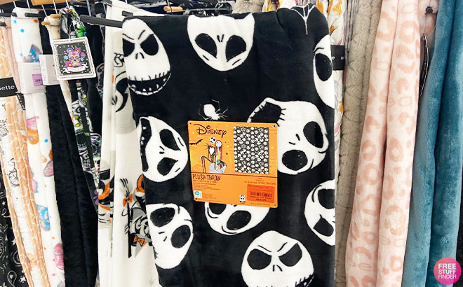 Disney The Nightmare Before Christmas Plush Throw