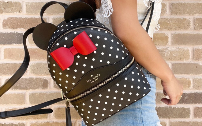 Disney X Kate Spade New York Minnie Dome Backpack in Multi