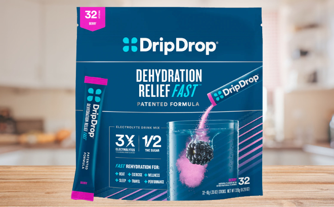 DripDrop Hydration Electrolyte Powder Drink 32 Count