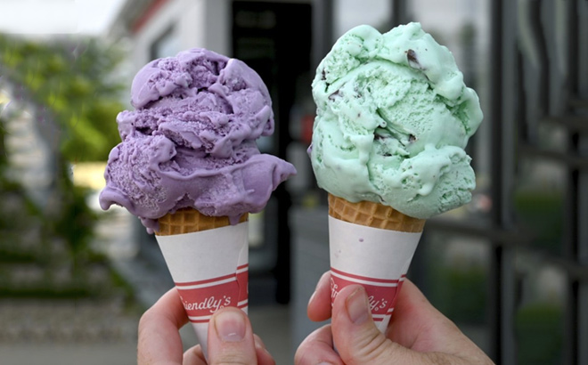 Friendlys Cone Ice Creams