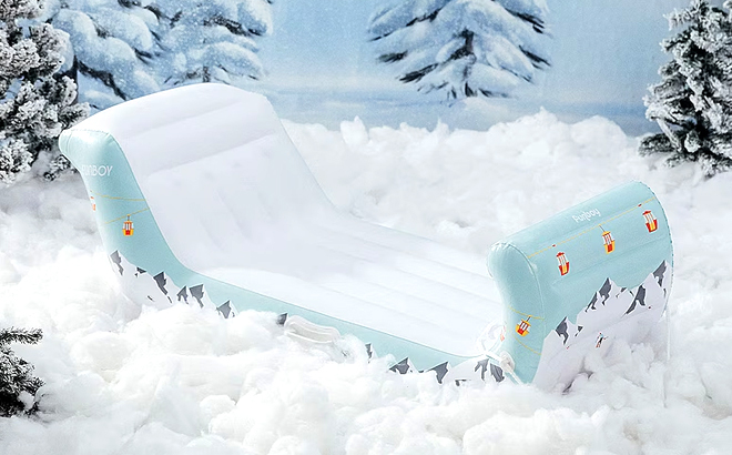 Funboy Alpine Winter Sleigh Winter Snow Sled