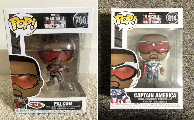 Funko Pop Marvel The Falcon and Captain America