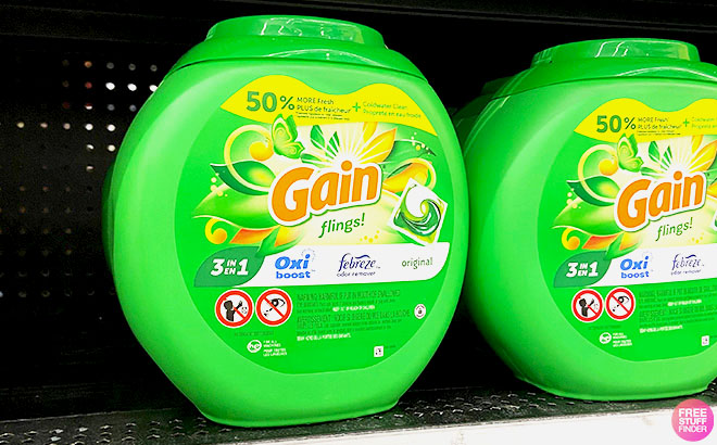 Gain flings Laundry Detergent Soap