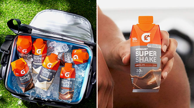 Gatorade Super Shake Chocolate in 12 Pack