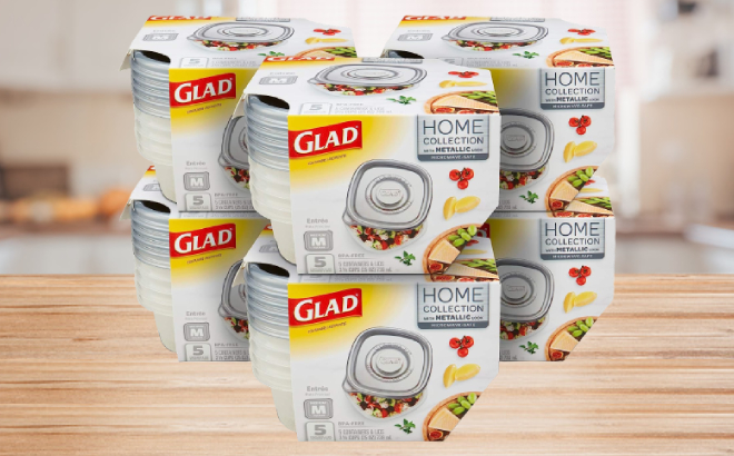 Glad 30 Pack Food Storage Containers