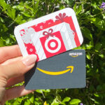 Hand Holding Target and Amazon Gift Card 1