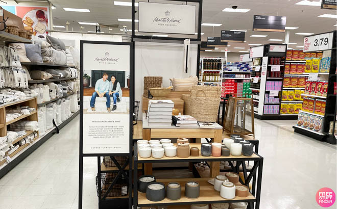 Hearth and Hand with Magnolia Store Stand Inside Target