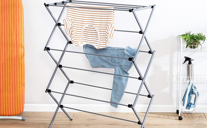 Honey Can Do Collapsible Clothes Drying Rack