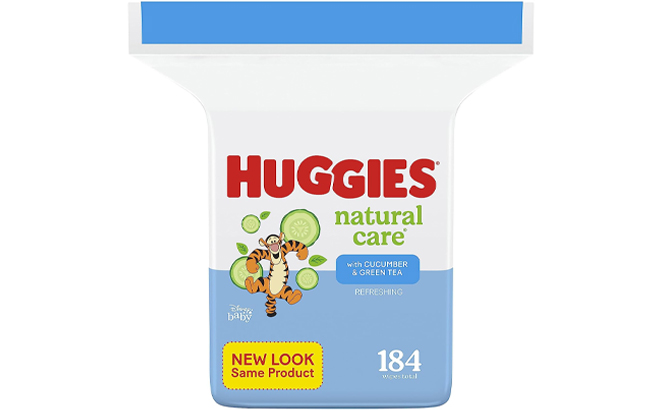 Huggies 184 Count Scented Baby Wipes Refill Pack