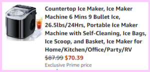 Ice Maker Cou