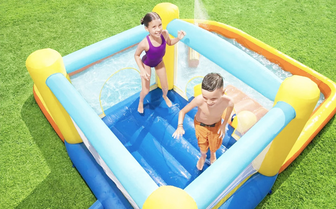 Inflatable Backyard Water Park