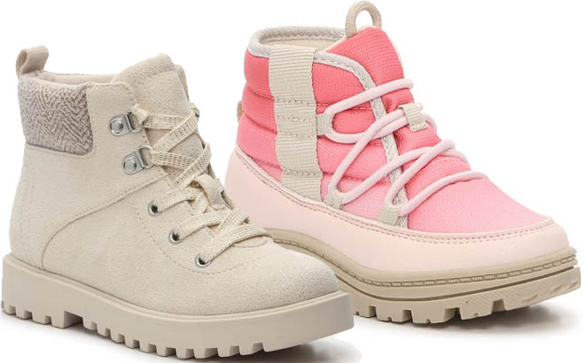 Kids Leila Hiking Boots and Carters Kids Fallon Boots