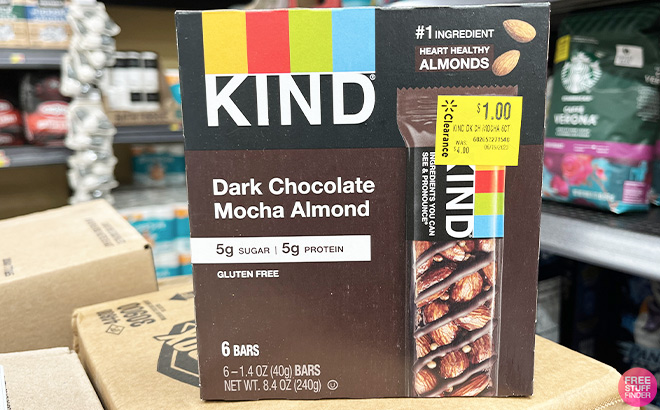 Kind Dark Chocolate Mocha Almond 6 Pack