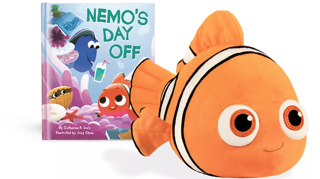 Kohls Cares Nemo Plush Toy Book Bundle