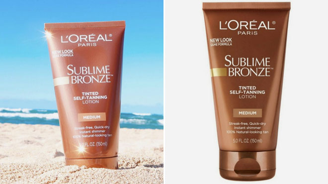 LOreal Paris Sublime Bronze Tinted Self Tanning Lotion