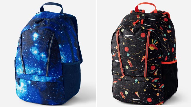 Lands End Kids ClassMate Small and Medium Backpacks