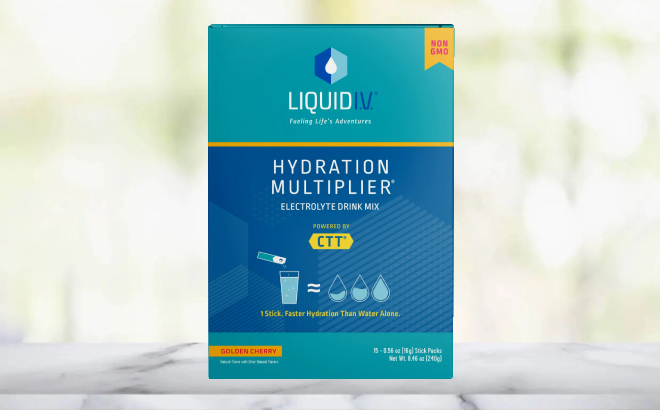 Liquid I V Hydration Multiplier 15 Pack Electrolyte Drink Mix