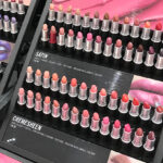 MAC Cosmetics Cremesheen and Satin Lipsticks on Product Display