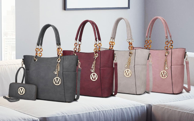 MKF Womens Bonita Tote Handbag in Different Colors