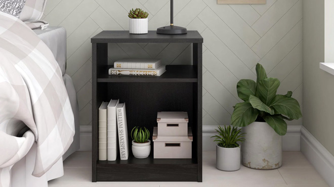 Mainstays Open Shelf Nightstand