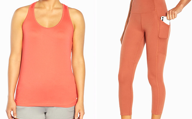 Marika Daily Tank and Jene Mid Calf Capri