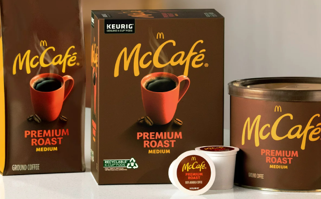 McCafe Premium Roast K Cup Coffee Pods