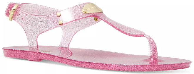 Michael Kors Plate Jelly Sandals