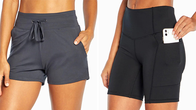 Mona Short and Hazel Zipper Pocket Bermuda