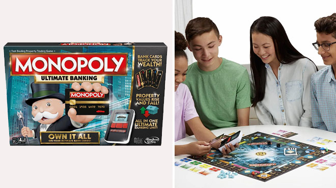 Monopoly Ultimate Banking Edition Board Game