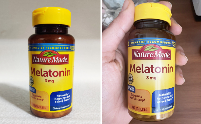 Nature Made Melatonin 3mg Tablets 120 Count