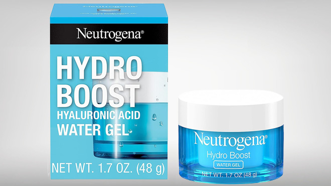 Neutrogena Hydro Boost Hyaluronic Acid Hydrating Water Gel Daily Face Moisturizer for Dry Skin