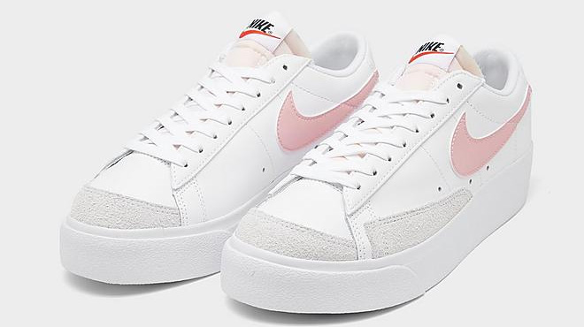 Nike Womens Blazer Low Platform Shoes