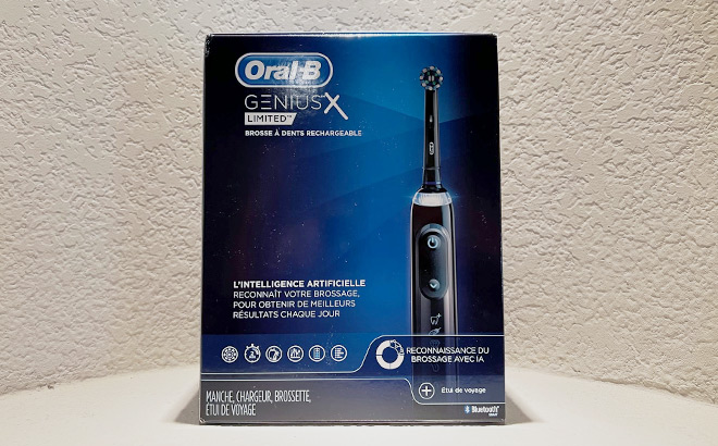 Oral B Genius X Limited Toothbrush Box