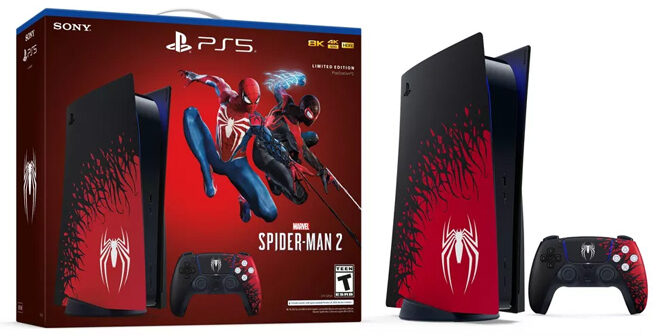 Spider-Man 2 PS5 Console Limited Edition Bundle