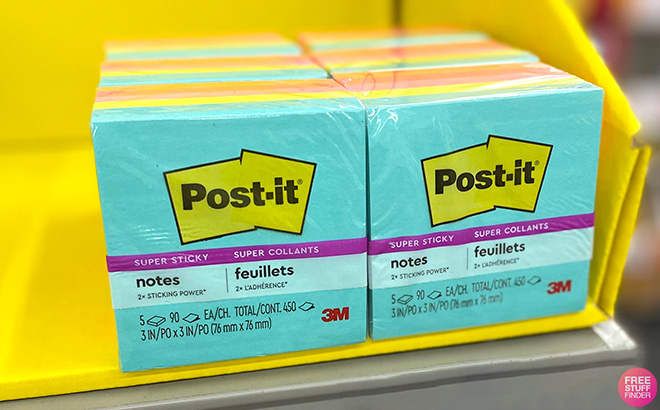 Post it Super Sticky Notes