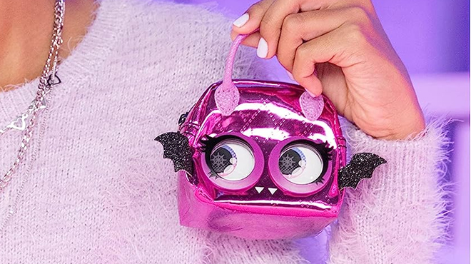 Purse Pets Micros Baddie Bat Stylish Small Purse