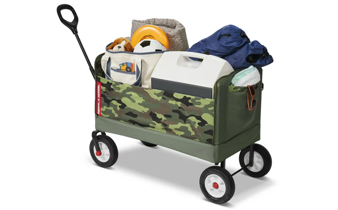 Radio Flyer 3 in 1 EZ Fold Camo Wagon Folding Wagon