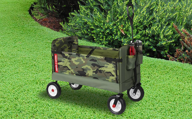 Radio Flyer 3 in 1 off Road EZ Fold Camo Wagon Folding Wagon