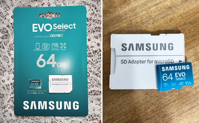 Samsung EVO Select 64GB Micro SD Card