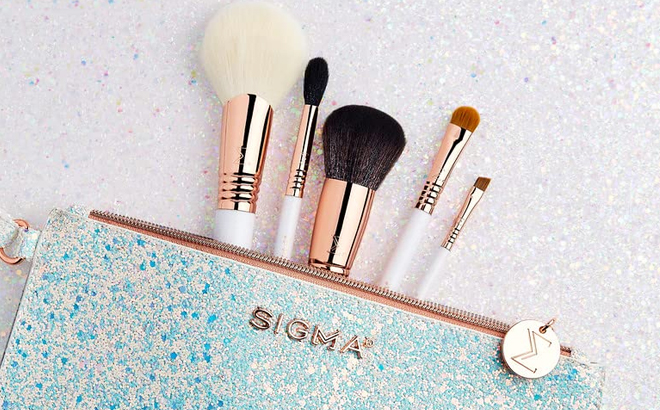 Sigma Beauty Holiday Glam Brush Set