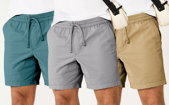 Sonoma Mens 7 Inch Pull On Shorts