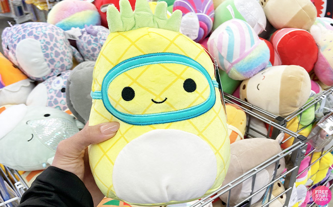 Squishmallows Maui Pineapple 8 Inch Plush Toy 1