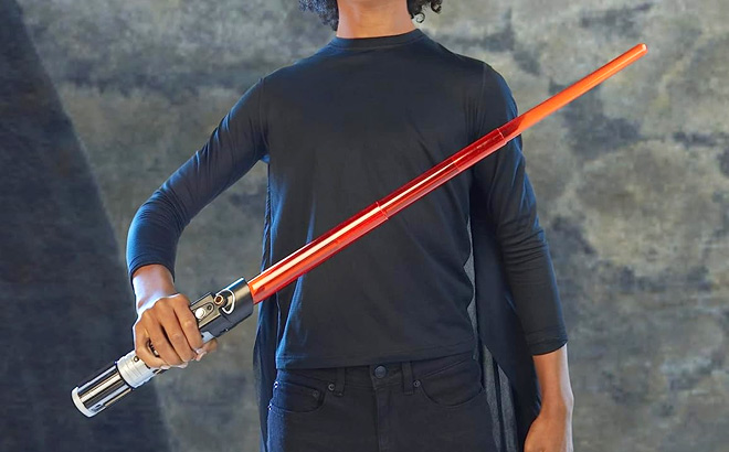 Star Wars Electronic Extendable Red Lightsaber Toy