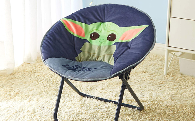 Star Wars The Mandalorian Folding Saucer Chair