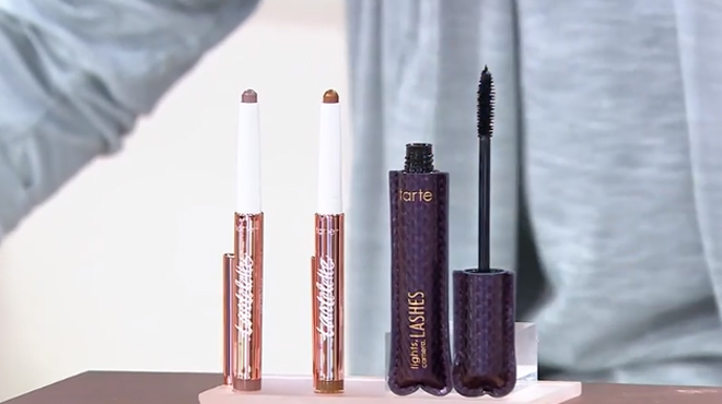 Tarte Lights Camera Lashes Mascara with Tartelette Shadow Sticks