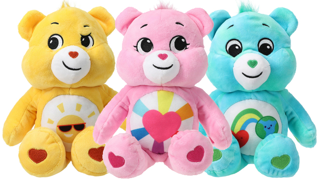 Three Care Bears