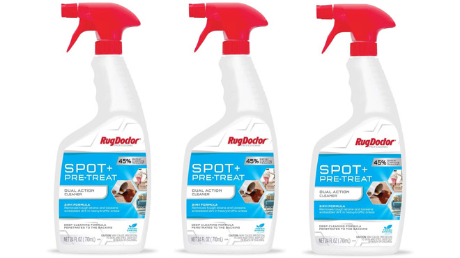 Three Counts of Rug Doctor Spot Pretreat Dual Action Cleaner