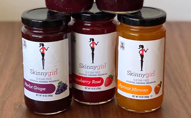 Three Jars of Skinnygirl Sugar Free Preserves