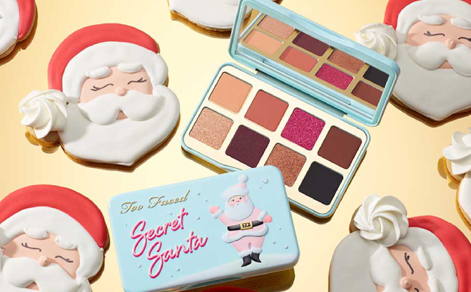 Too Faced Secret Santa Mini Eye Shadow Palette